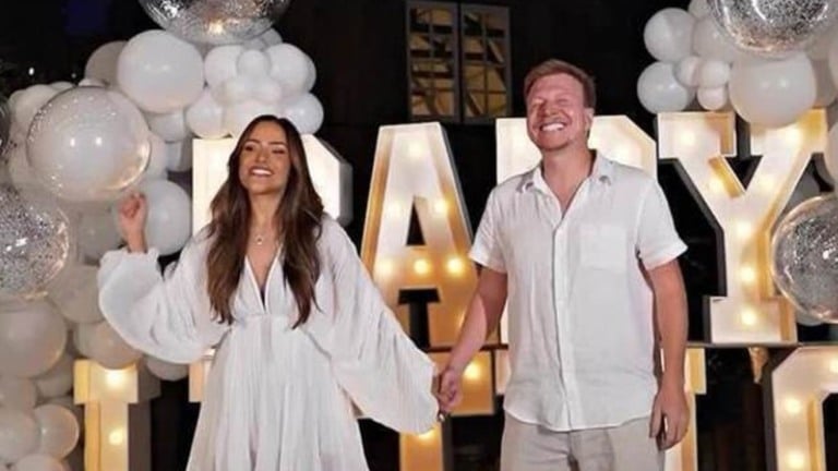 Gabi Luthai e Teo Teló revelam sexo do primeiro filho em chá revelação: ‘Emoção’