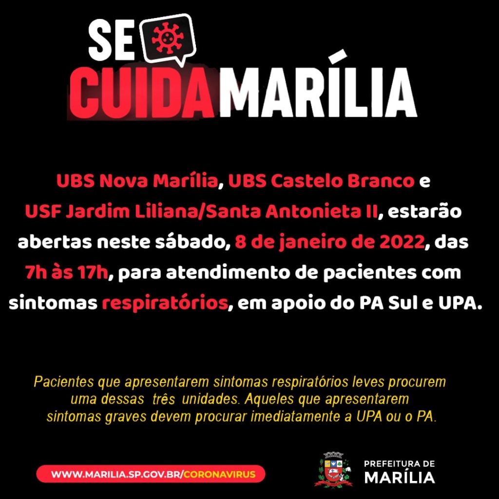 Unidades de saúde abrem neste sábado para desafogar UPA e PA Unidades de saúde abrem neste sábado para desafogar UPA e PA