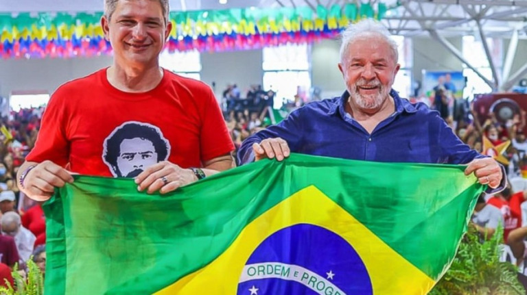 Rogério Carvalho e Lula se reúnem para discutir campanha em Sergipe