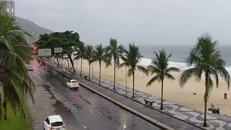 Reprodução / X Centro de Operações Rio – 19.01.2024 Chuva no Rio de Janeiro