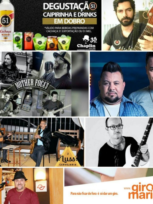 Pop; especial sertanejo, rock e mais na agenda da balada