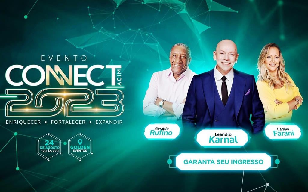 Venda de ingressos já atrai público regional para Connect-Acim em Marília