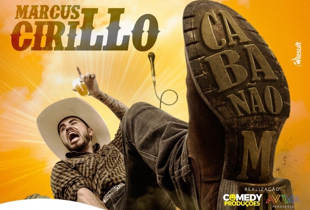 Veja os ganhadores de ingressos para Stand-up de Marcos Cirillo