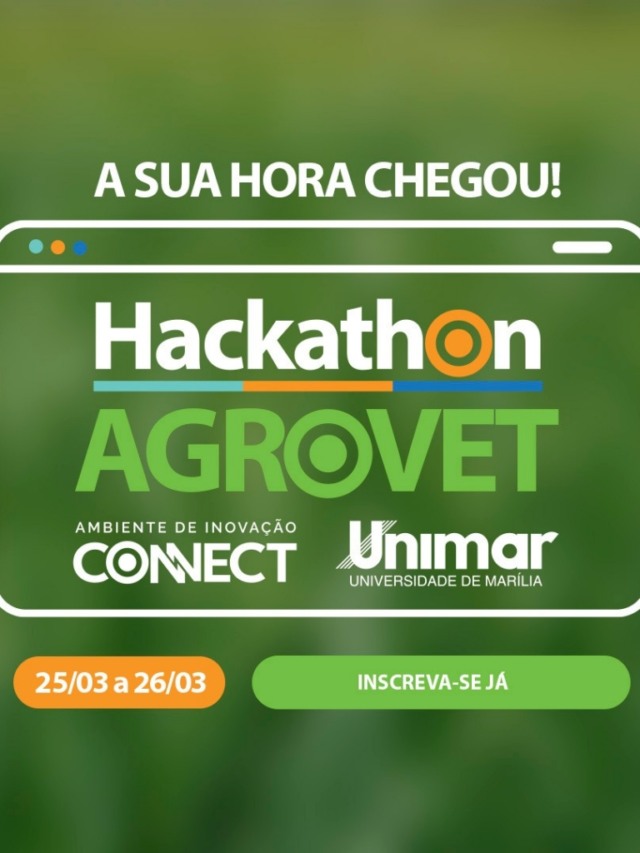 Unimar e Ambiente de Inovação Connect realizam 1º Hackathon AgroVet da região