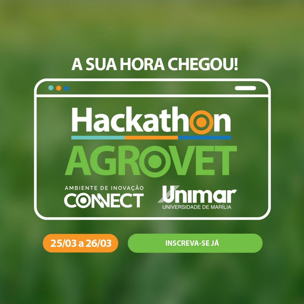 Unimar e Ambiente de Inovação Connect realizam 1º Hackathon AgroVet da região