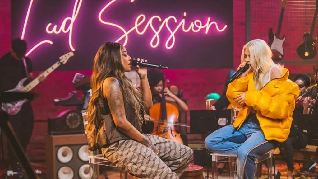 Luísa Sonza chama Ludmilla para fazer show no aniversário dela