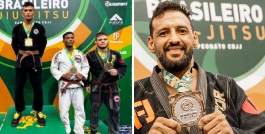 Lutadores de Marília faturam medalhas em Campeonato Brasileiro de Jiu-Jitsu