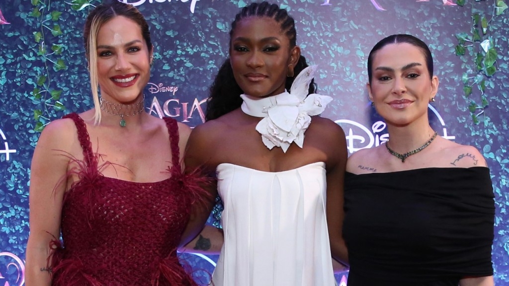 Ewbank, Erika Januza e Cleo, arrasam em looks para lançamento: ‘A Magia de Aruna’