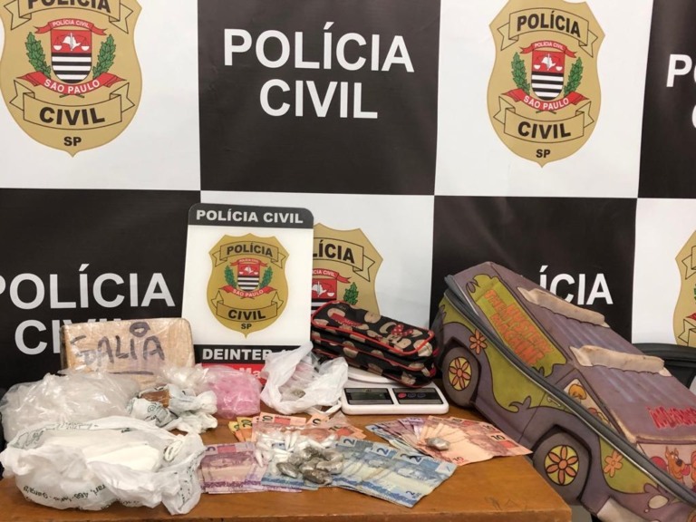 Operação da Polícia de Marília apreende drogas e prende acusados em Gália