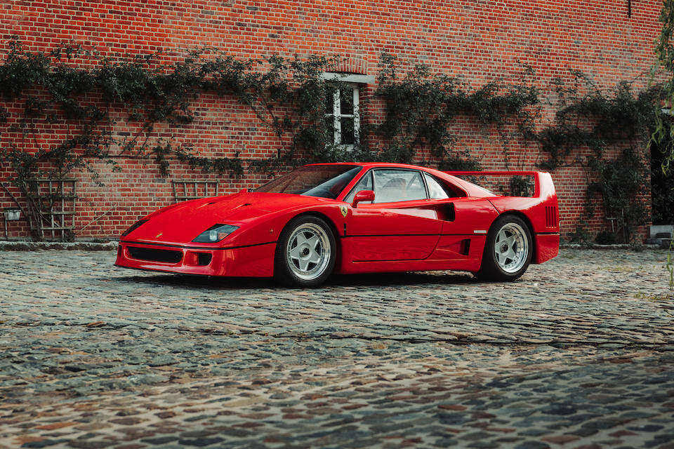 Ferrari F40. Foto: Divulgação