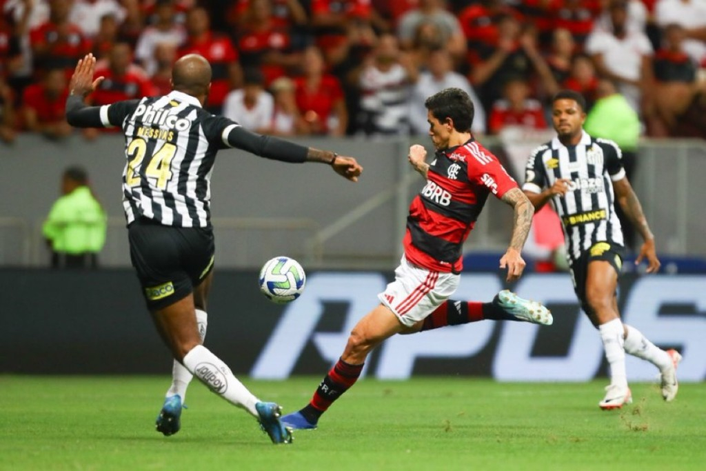 Santos vence o Flamengo no Brasileirão