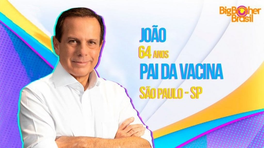PSDB entra no 'clima de BBB' e chama Doria de 'Pai da Vacina' PSDB entra no 'clima de BBB' e chama Doria de 'Pai da Vacina'