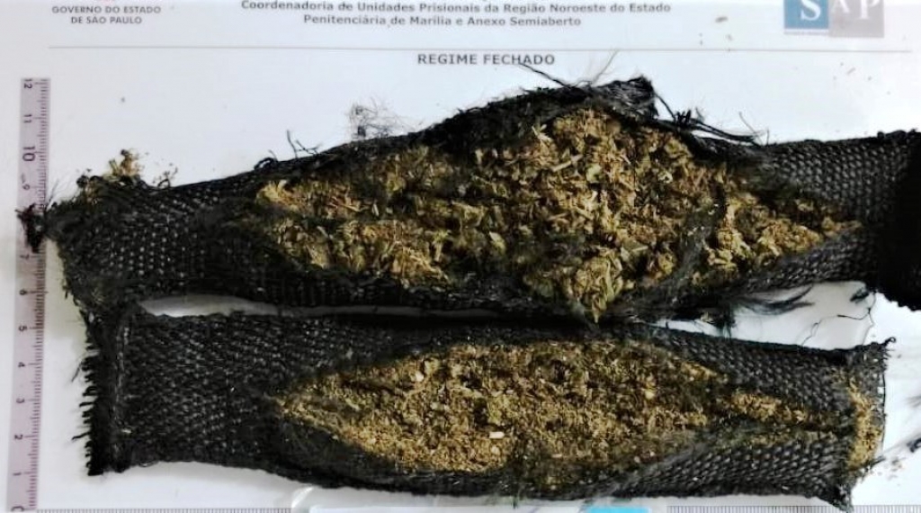 Penitenciária de Marília flagra visitante com maconha em alça de bolsa