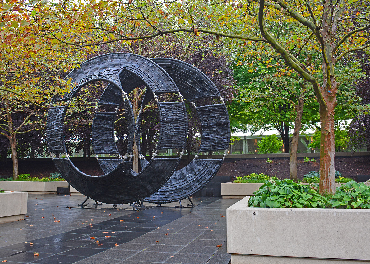 Escultura da "Boeing Galleries", no Millennium Park, em Chicago.. Foto: Divulgação