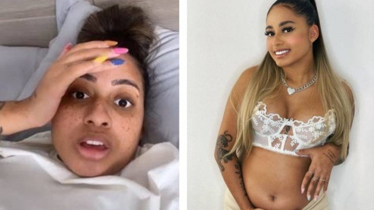 Grávida, MC Loma não gosta que pessoas peguem sua barriga: 'Invasão'