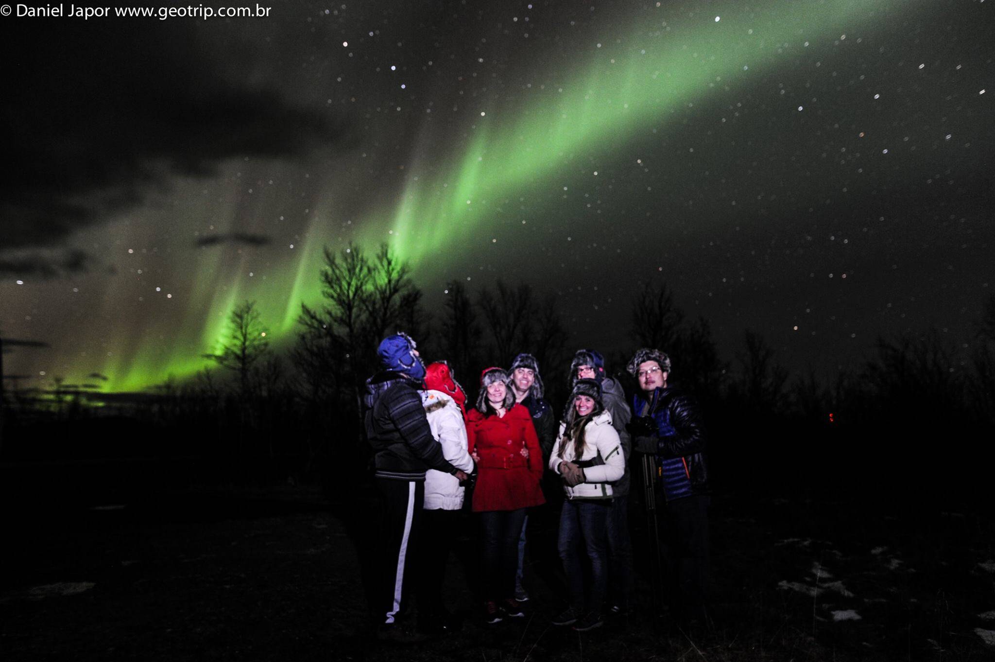 2 – Programe-se para ficar pelo menos sete dias para ver a aurora em sua plenitude. Foto: Divulgação/Daniel Japor