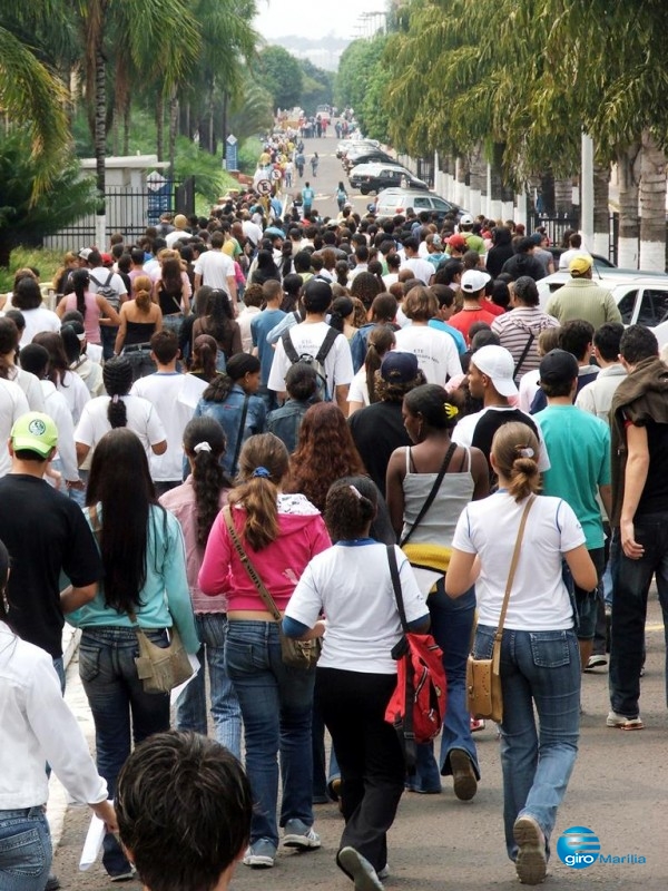 Unimar faz cerimônia para recepcionar calouros no dia 1º