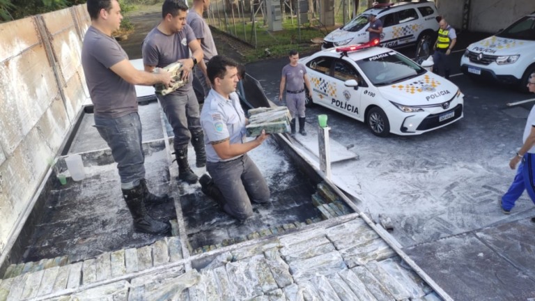 Carga de maconha é apreendida durante fiscalização em Marília