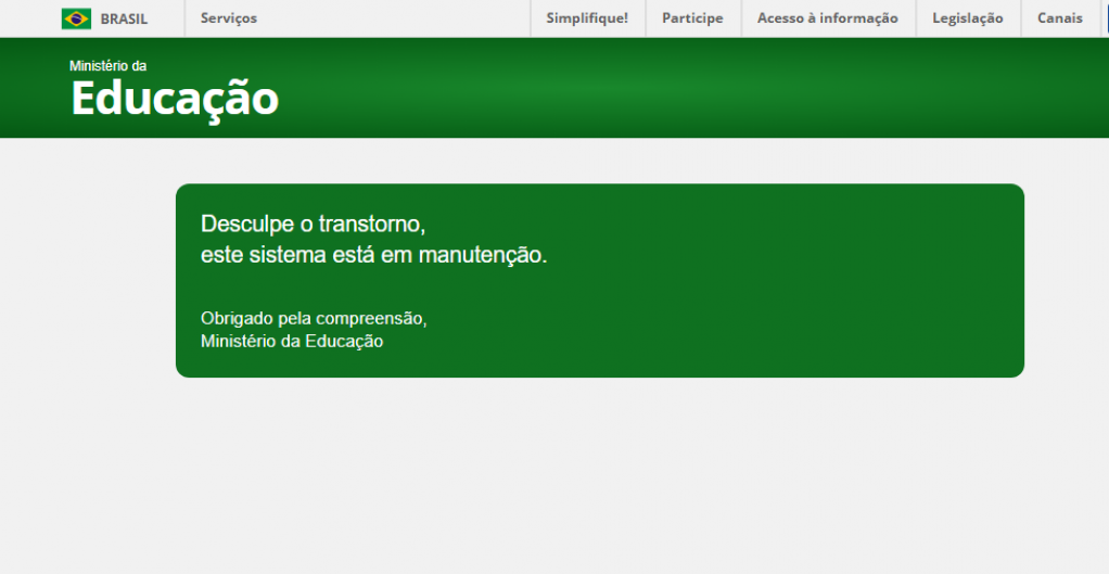 Site do Fies tem problemas na reta final de inscrições