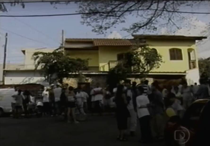 Casa dos sequestradores de Patrícia Abravanel. Foto: Globo