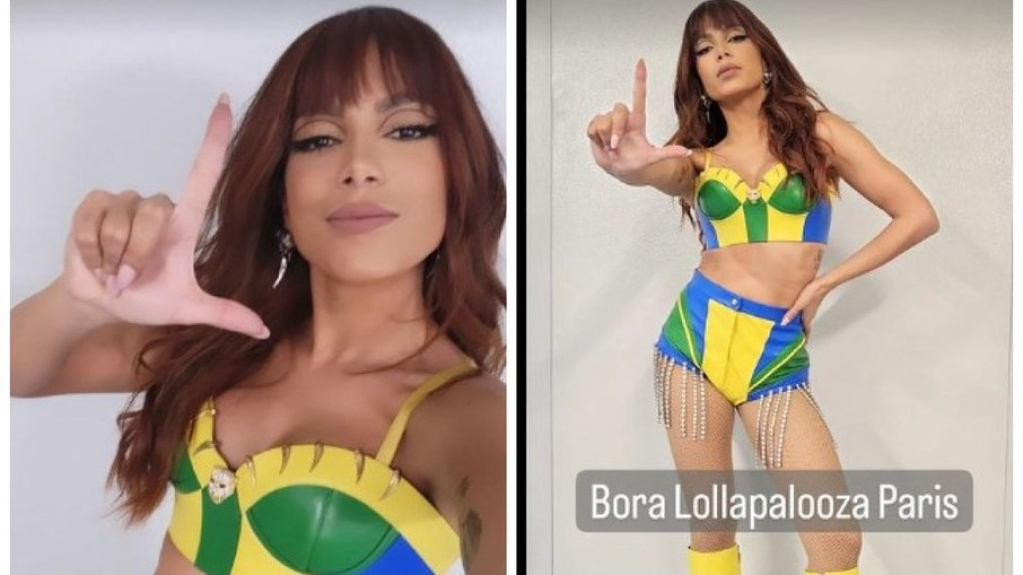 Anitta diz que companhia aérea perdeu figurinos do Lollapalooza Paris