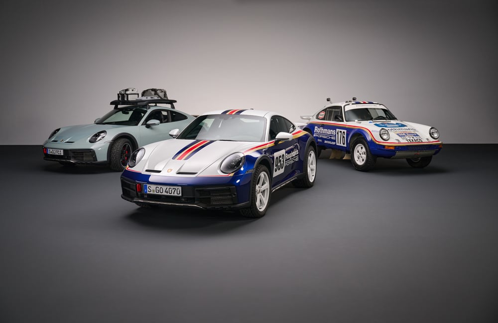 Porsche 911 Dakar. Foto: Divulgação