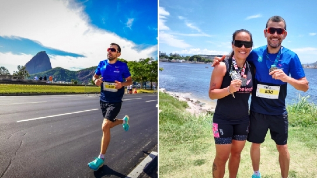 Maratonista de Marília acompanha retomada em prova do Rio e é 4º na faixa etária