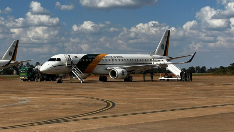 Divulgação/FAB Aeronave VC-2, da presidência, será usada em operação de repatriação