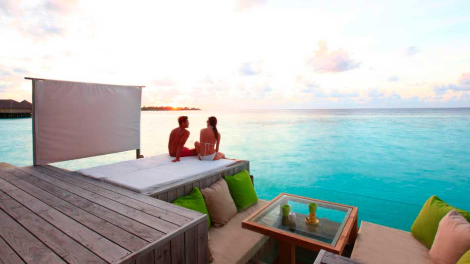 O Six Senses Laamu é um resort de luxo nas Ilhas Maldivas. Foto: Divulgação/Site oficial 23.12-2022