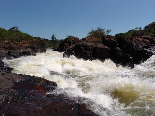 Rio Paranapanema, em Piraju, onde empresa quer fazer nova hidreletrica – Reprodução