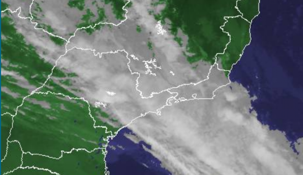 Tempo nublado e chuva devem seguir por toda a semana