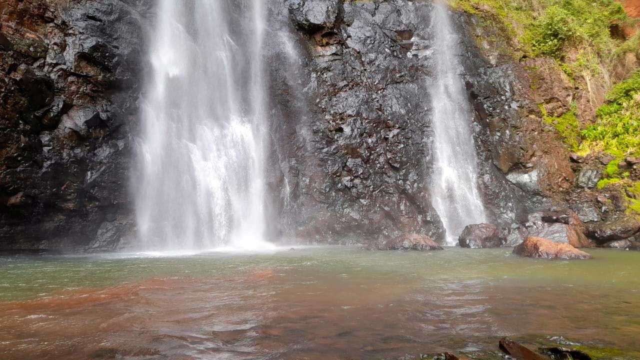 Cachoeira Santa Maria em Brotas. Foto: Felipe Carvalho/iG