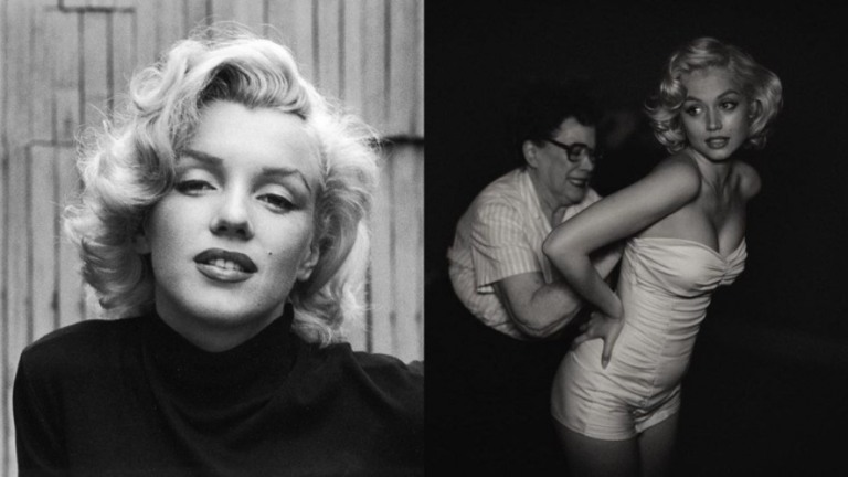 Filme sobre Marilyn Monroe ganha fotos e semelhança surpreende