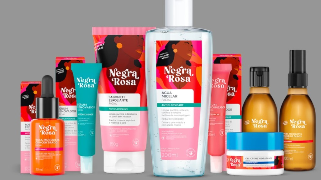 Divulgação Skincare especial para pele negra