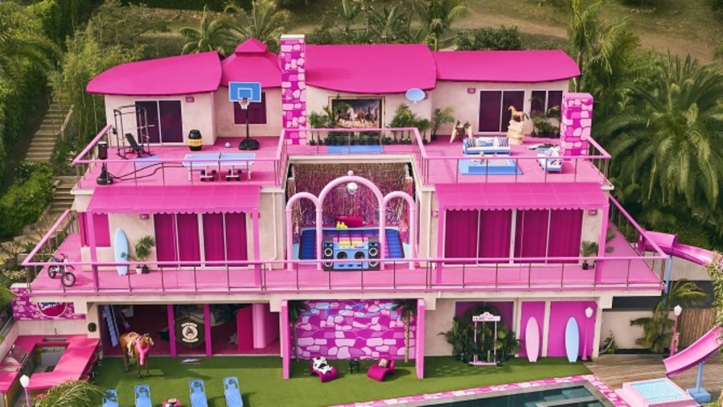 Hogwash Studios2 Exterior da Dream House, também conhecida como a Casa da Barbie