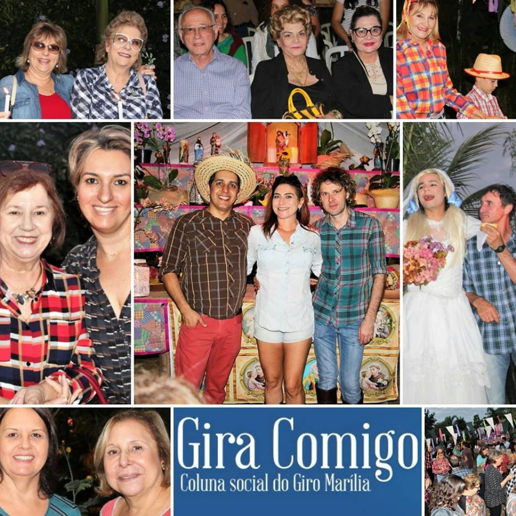 Festa junina by Silvio Derobe, gente bonita e mais na coluna social