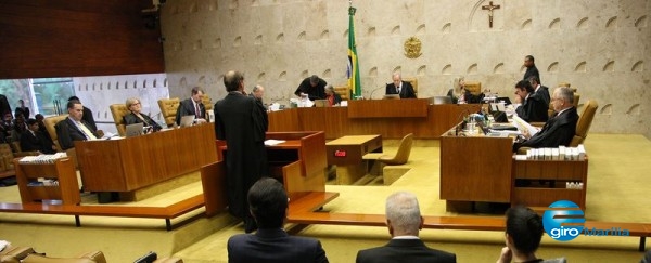 Ministros do STF durante sessão de plenário – Nelson Jr/STF