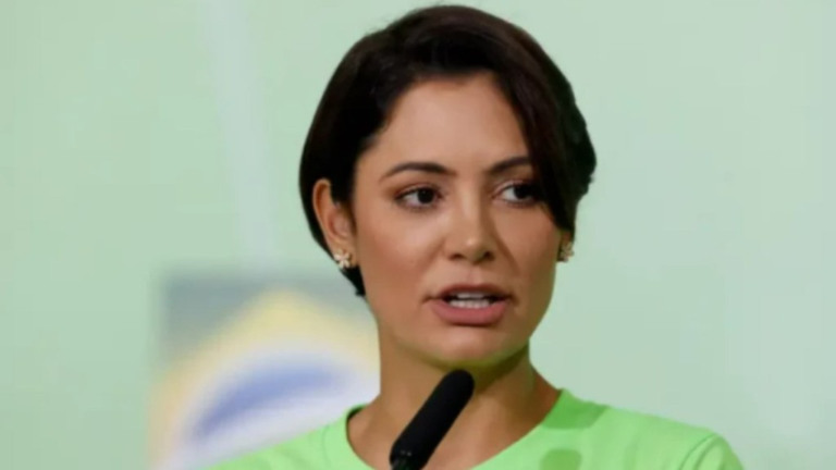 Reprodução: Agência Brasil Michelle Bolsonaro