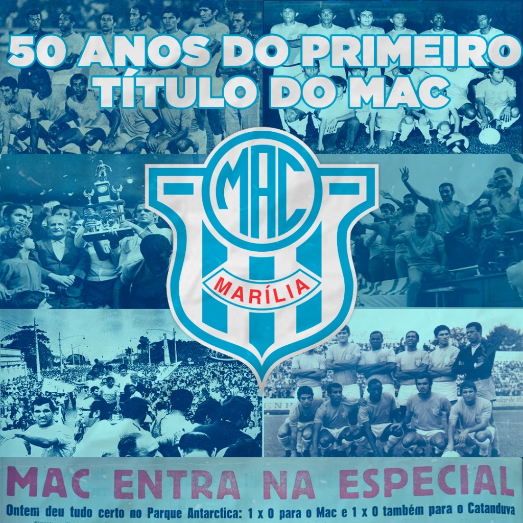 MAC celebra 50 anos de seu primeiro título; provocou feriado municipal