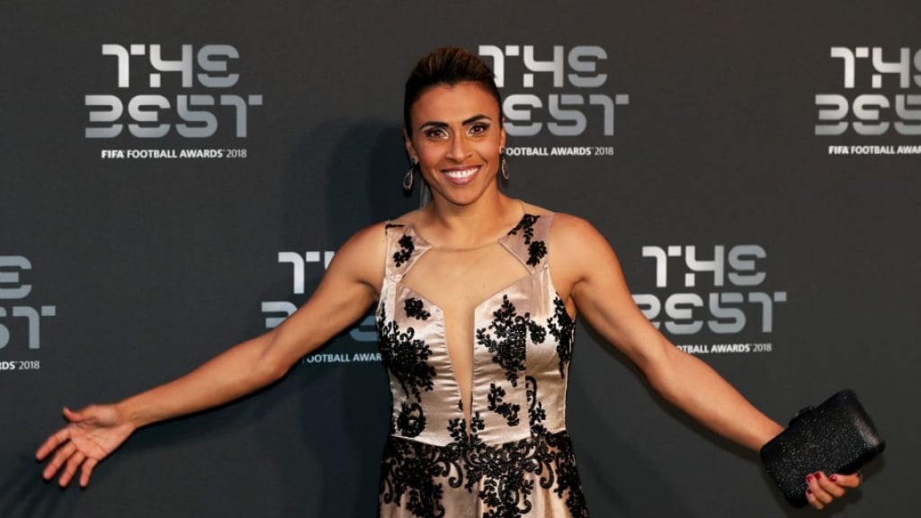 Fifa elege Marta como melhor do mundo pela sexta vez