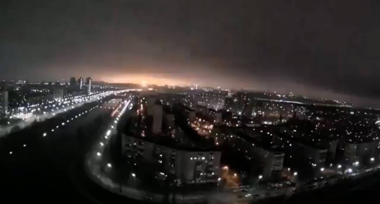 Ataque da Rússia à Ucrânia. Foto: Reprodução / Redes Sociais