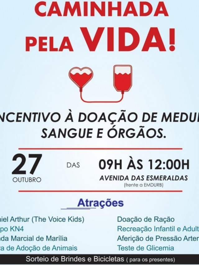 Unimar participa neste domingo da 1ª Caminhada Pela Vida