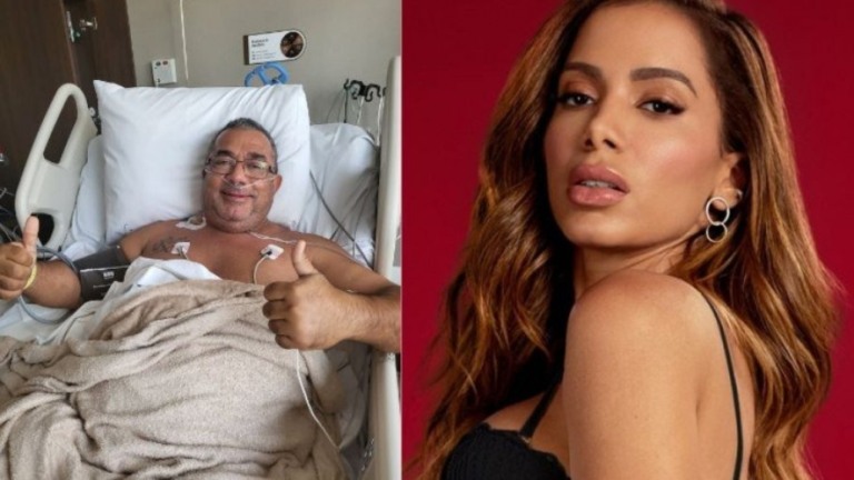 Após cirurgia, pai de Anitta revela câncer no pulmão e aguarda biópsia
