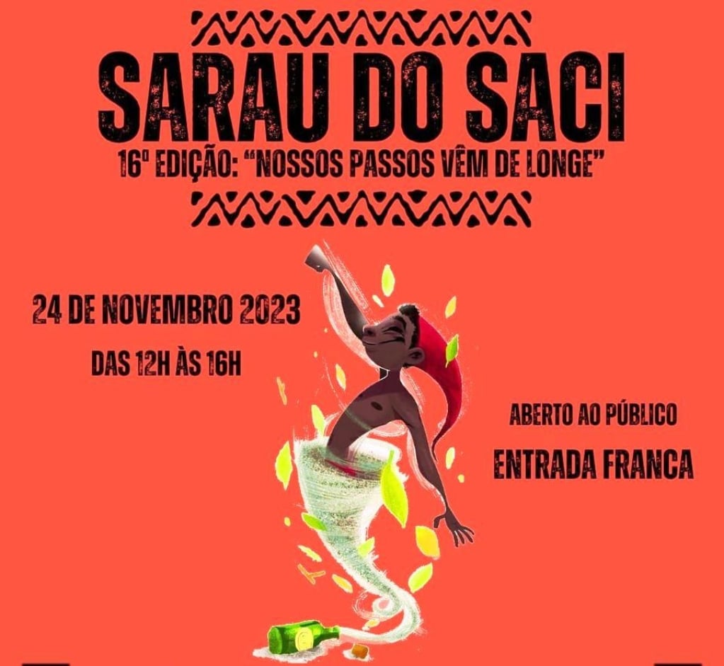 Sarau do Saci chega à 16ª edição e celebra cultura brasileira em Marília