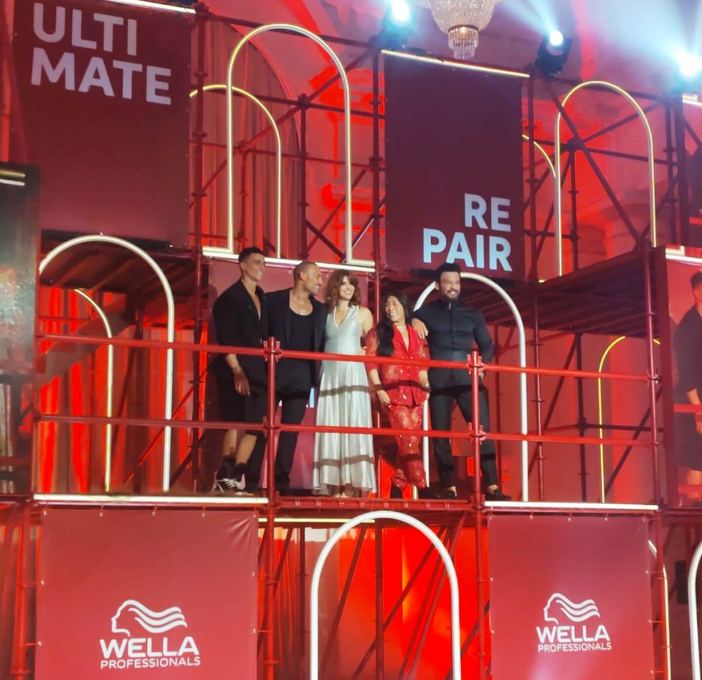 Wella Win - Sílvio Derobe leva Marília a evento com grandes nomes; traz novos produtos e técnicas para cabelos