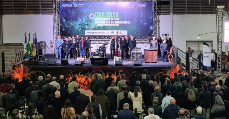 Está sendo realizado em Pelotas o 33° Congresso Brasileiro de Agronomia
