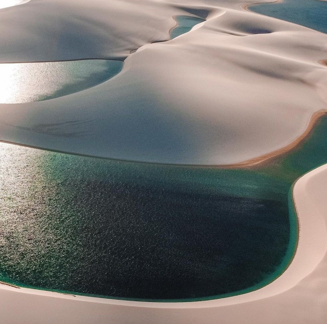 Lençóis Maranhenses. Foto: Instagram/@dronelencoismaranhenses