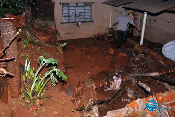 Chuva deixa rastro de prejuízos e danos – Defesa Civil/Divulgação