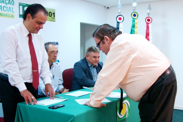 Libânio Nunes durante votação