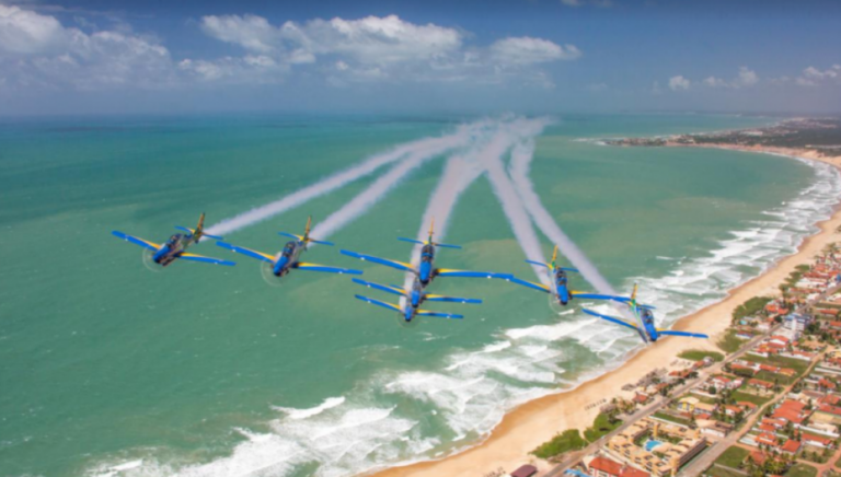 Esquadrilha da Fumaça faz show neste domingo em Marília - Veja programação